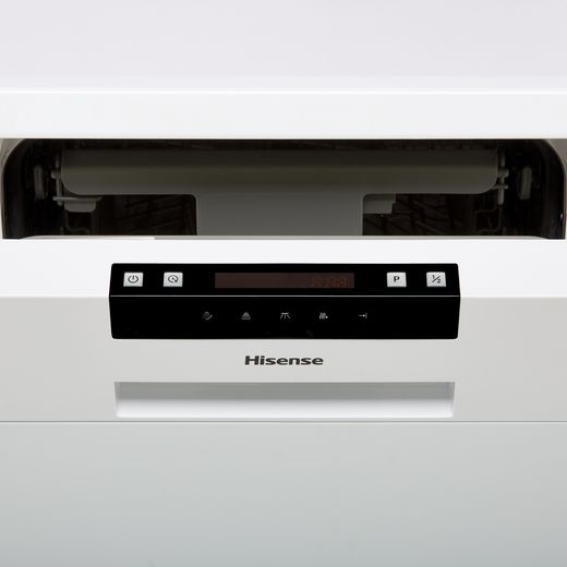 Hisense HS523E15WUK Slimline Dishwasher - White