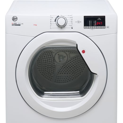 Hoover H-DRY 300 LITE 9Kg Vented Tumble Dryer - White - C Rated