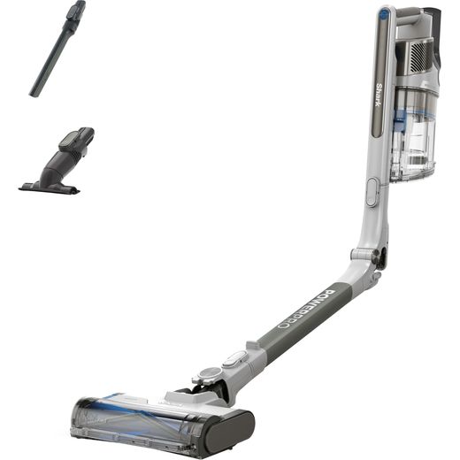 Shark PowerPro Pet with Anti Hair Wrap & Floor Detect IZ380UKT Cordless Vacuum Cleaner - Metallic White