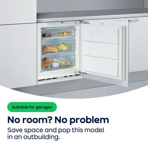 Indesit I55Z1 112W UK Under Counter Freezer - White