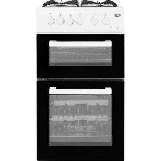 Beko 50cm Gas Cooker - White - A+ Rated