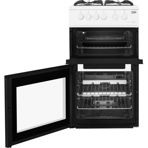 Beko 50cm Gas Cooker - White - A+ Rated