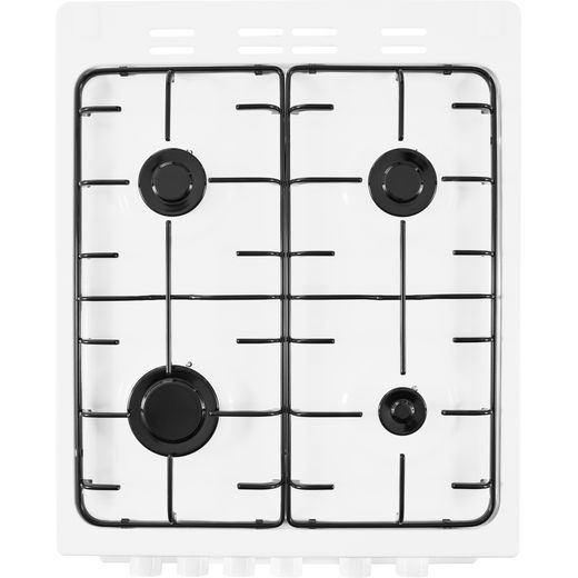 Beko 50cm Gas Cooker - White - A+ Rated