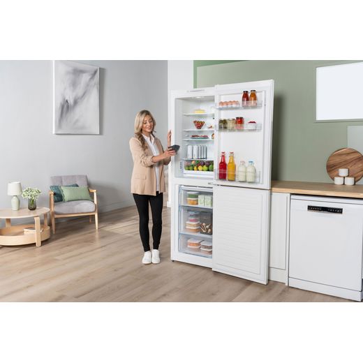 Bosch Series 2 50/50 Total No Frost Fridge Freezer - White - E Rated