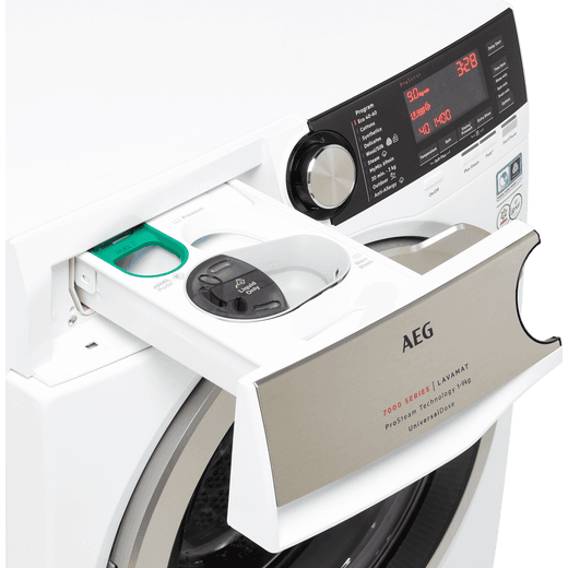AEG UniversalDose L7FEC946U 9kg Washing Machine with 1400 rpm - White - A Rated