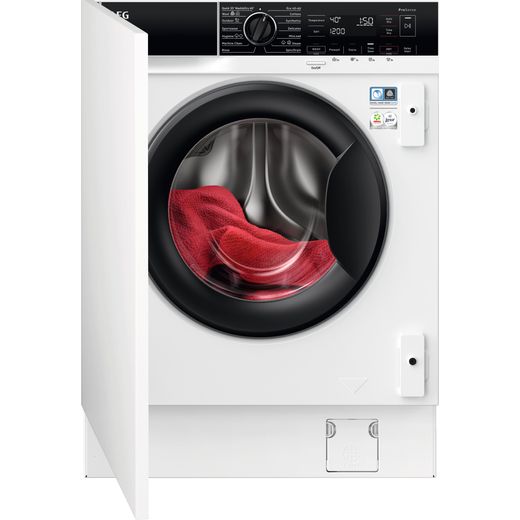 AEG 7000 Series L7WC84636BI Built In Washer Dryer - White