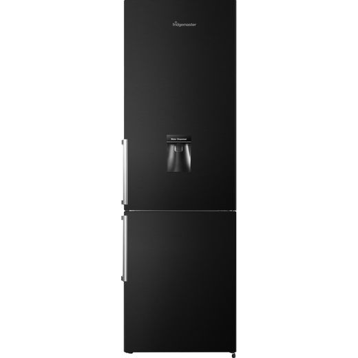 Fridgemaster Freestanding 180cm High E Rated 70/30 Fridge Freezer - Black - MC55265DEB
