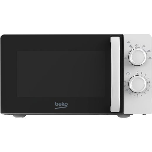 Beko Compact Solo MOC20100W1 20 Litre 24cm High, Freestanding Small Standard Microwave Oven - White