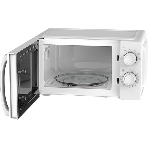 Beko Compact Solo MOC20100W1 20 Litre 24cm High, Freestanding Small Standard Microwave Oven - White