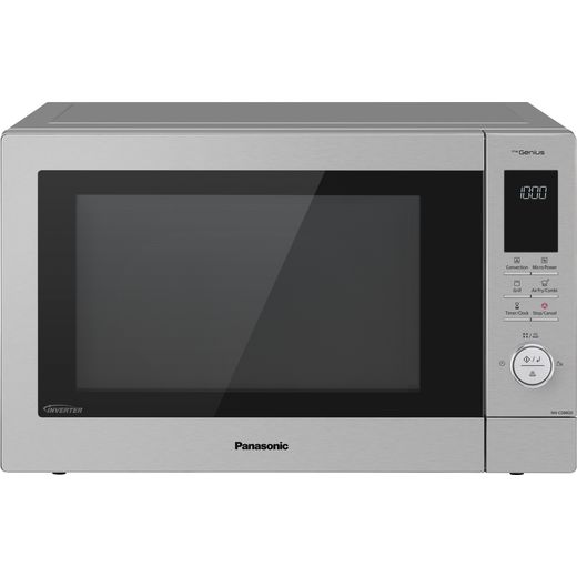 Panasonic 4-in-1 Air Fry NN-CD88QSBPQ 34 Litre Combination Microwave Oven - Stainless Steel