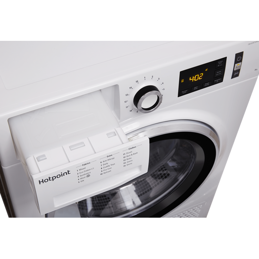 Hotpoint ActiveCare NTM1182XBUK 8Kg Heat Pump Tumble Dryer - White - A++ Rated