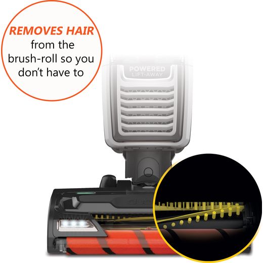 Shark Anti-Hair Wrap with Powered Lift Away and True Pet NZ801UKT Upright Vacuum Cleaner