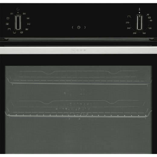 NEFF N50 Slide & Hide® Built In Electric Single Oven - Stainless Steel - A Rated