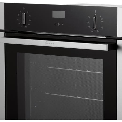 NEFF N50 Slide & Hide® Built In Electric Single Oven - Stainless Steel - A Rated