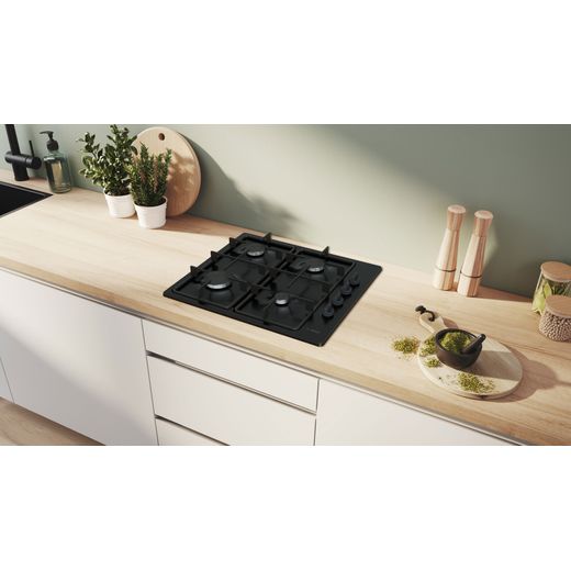 Bosch Series 2 PBP6B6K60 Built In Gas Hob - Black