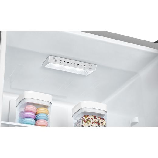 Hisense Freestanding 200cm High E Rated 60/40 Fridge Freezer - Stainless Steel - RB435N4WCE