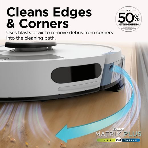 Shark Matrix Plus 2-in-1 RV2620WAUKWH Robotic Vacuum Cleaner - Silver