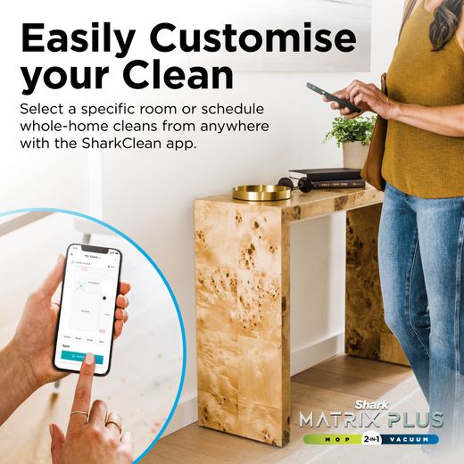 Shark Matrix Plus 2-in-1 RV2620WAUKWH Robotic Vacuum Cleaner - Silver