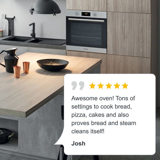 Hotpoint Class 2 Built In Electric Single Oven - Stainless Steel - A+ Rated