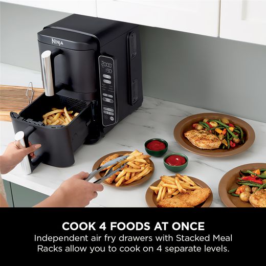 Ninja Double Stack SL300UK Air Fryer - Black