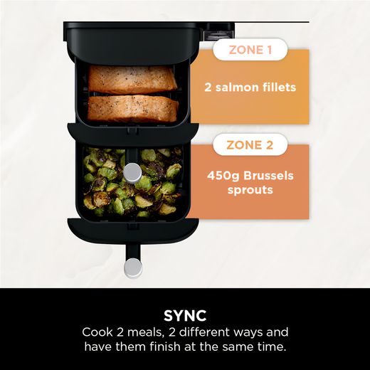 Ninja Double Stack SL300UK Air Fryer - Black