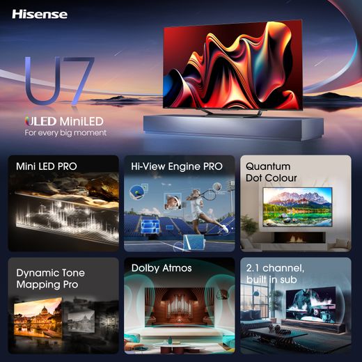 Hisense U7NQTUK 55