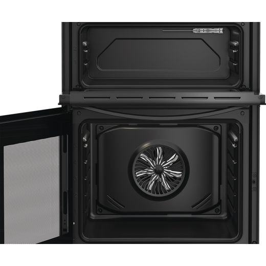 Indesit ITE6VMB Freestanding Electric Cooker - Black