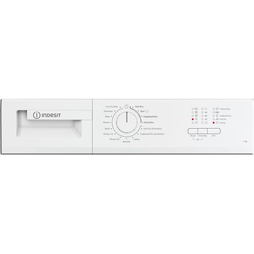 Indesit C YD C82 WWGL UK 8Kg Condenser Tumble Dryer - White
