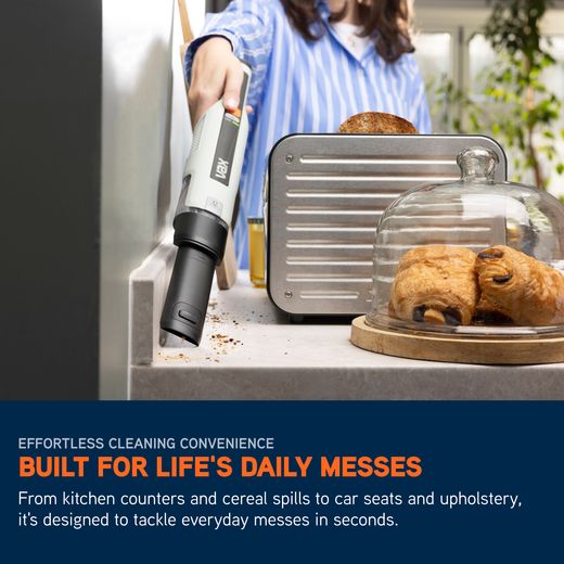 Vax Handvac 1-1-143516 Handheld Vacuum Cleaner - Ice Slate Blue