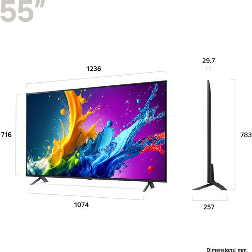 LG QNED80T6A 55