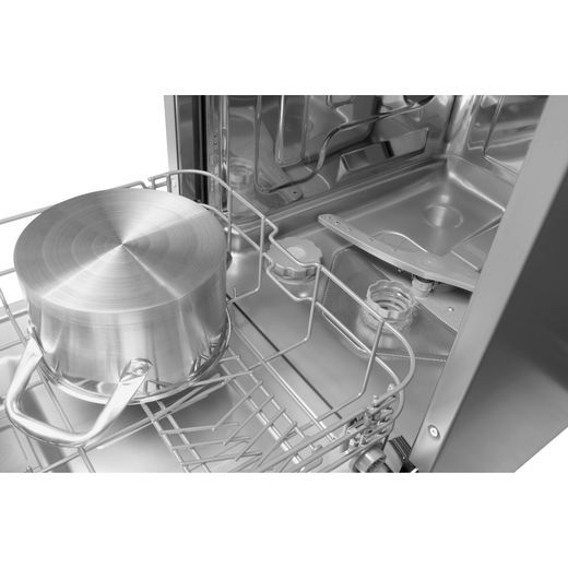 CDA SCD4509 Built In Slimline Dishwasher - Black