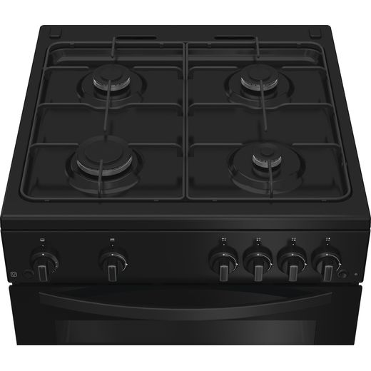 Indesit ITG6GB Freestanding Gas Cooker - Black
