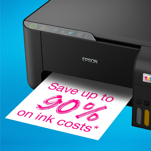 Epson EcoTank ET-2862, Inkjet, Colour printing, 5760 x 1440 DPI, A4, Direct printing, Black