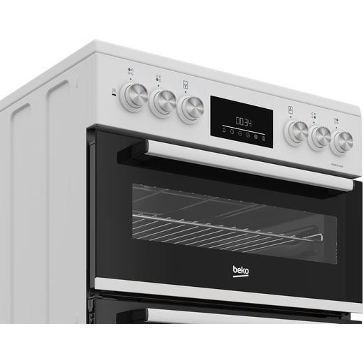 Beko FDD6231W Freestanding Dual Fuel Cooker - White