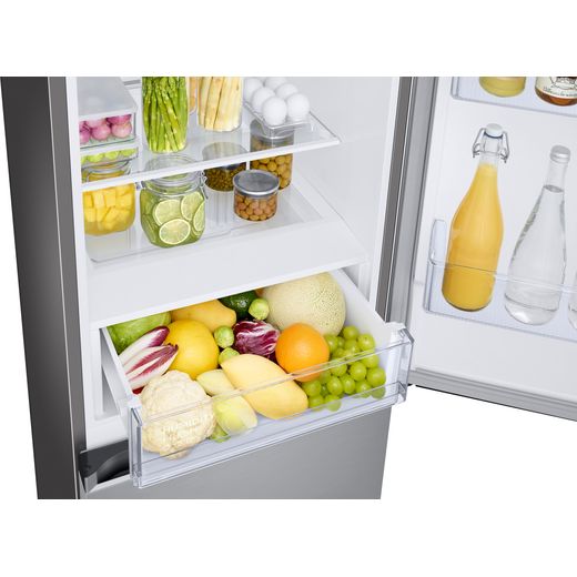 Samsung Series 6 Freestanding 185cm High E Rated 70/30 Fridge Freezer - Silver - RB34C600ESA