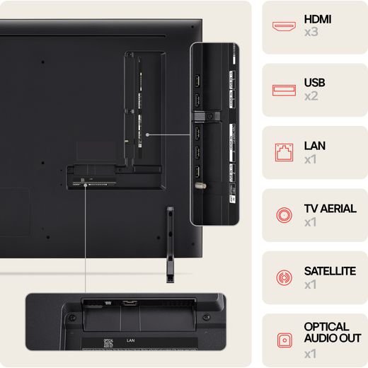 LG QNED80T6A 50