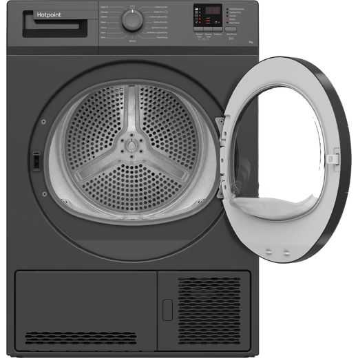 Hotpoint C HD C92 GGGD UK 9Kg Condenser Tumble Dryer - Anthracite