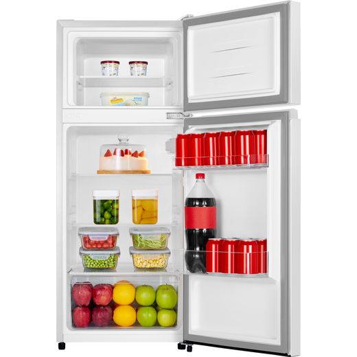 Fridgemaster MTM48120E 117cm High 80/20 Small Fridge Freezer - White - E Rated