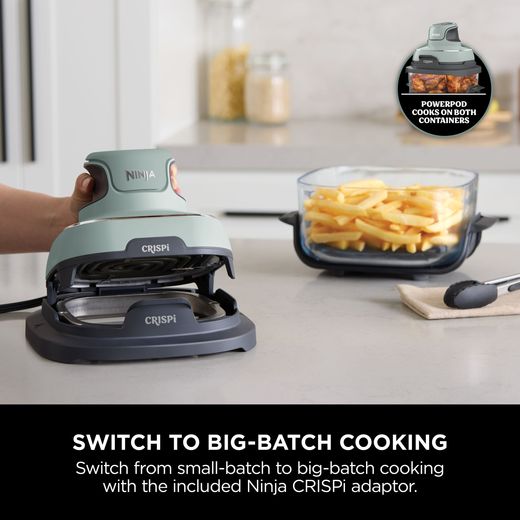 Ninja CRISPi 4-in-1 Portable Glass FN101UKSG Air Fryer - Sage