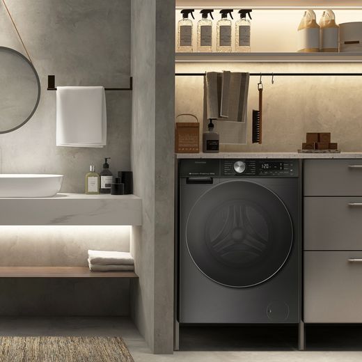 Hisense 5S Series WD5S1045BB Washer Dryer - Black