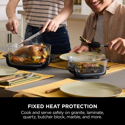 Ninja CRISPi 4-in-1 Portable Glass FN101UKSG Air Fryer - Sage