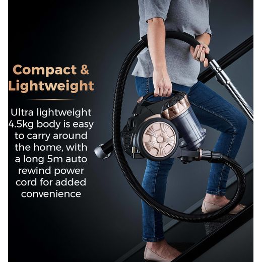 Tower T102000BLGPETS Cylinder Vacuum Cleaner