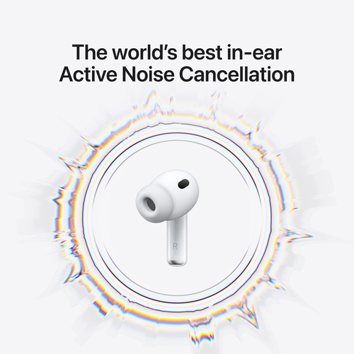 Apple AirPods Pro (3rd generation) , True Wireless Stereo (TWS), Calls/Music/Sport/Everyday, Headset, White