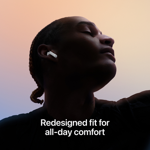 Apple AirPods 4, True Wireless Stereo (TWS), Calls/Music/Sport/Everyday, Headset, White