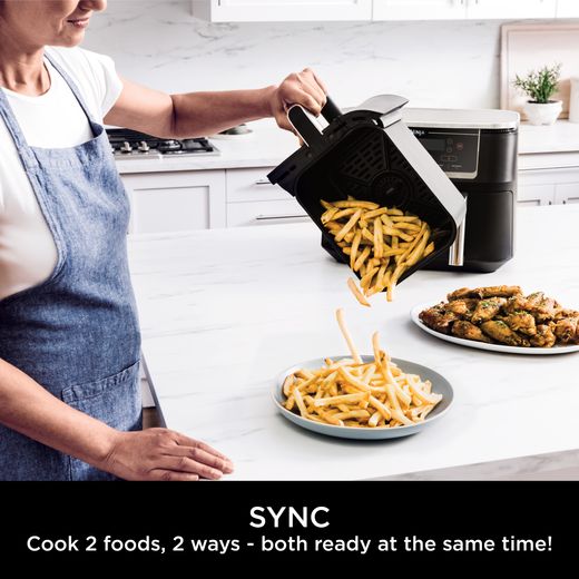 Ninja Foodi Max Dual Zone AF451UK Air Fryer - Black