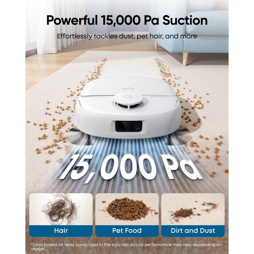 Eufy Omni C28 T211AV20 Robotic Vacuum Cleaner - White