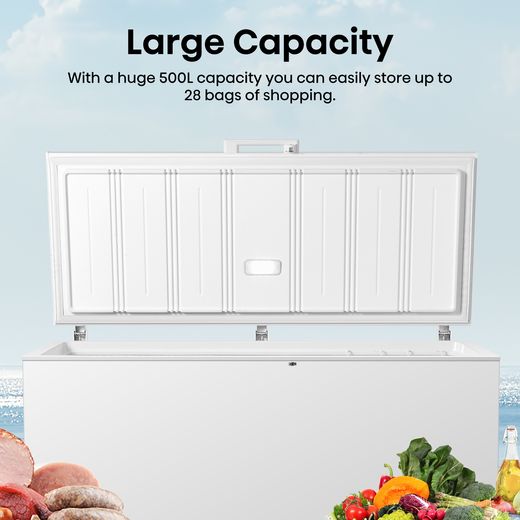 Hisense FC650D4AWLYE Chest Freezer - White