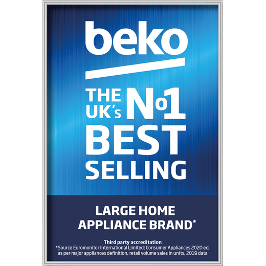 Beko 100cm Dual Fuel Range Cooker - Stainless Steel - A/A Rated