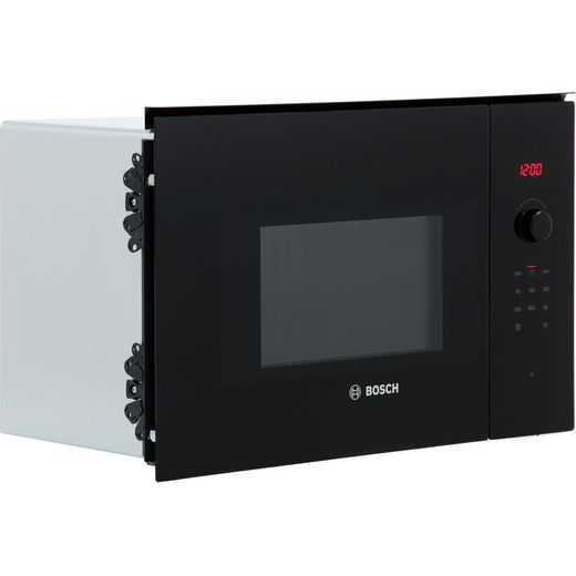 Bosch Series 4 BFL523MB0B 20 Litre 38cm High, Built In Small Microwave - Black