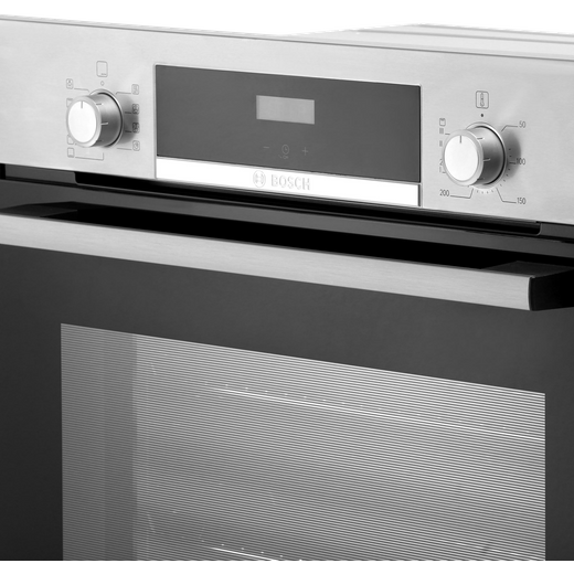 Bosch Series 4 Built In Electric Single Oven - Stainless Steel - A Rated